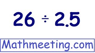 Dividing Decimals  Example 2 [upl. by Theresita775]