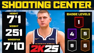 Best Shooting Center Popper Build for ProAm amp Rec NBA 2K25 [upl. by Rhiamon124]