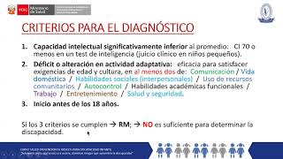 Manejo Integral de la discapacidad por deficiencia cognitiva Retraso Mental [upl. by Everrs]