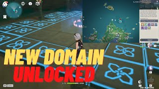 How To Solve STEP PUZZLE and Unlock The DOMAIN Near Perpetual Mechanical Array  Genshin Impact [upl. by Ellainad]