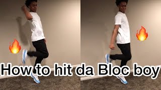 HOW TO DO THE BLOC BOY JB  SHOOT DANCE 🔥 [upl. by Bride]