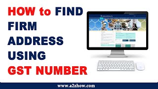 How to Find Business Address Using GST Number [upl. by Ev]