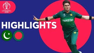 Shaheen Gets CWC Record Figures  Pakistan vs Bangladesh  Highlights  ICC Cricket World Cup 2019 [upl. by Ayatan]