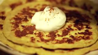 Recipe GlutenFree Banana Pancakes [upl. by Cirdec]