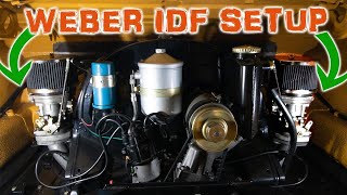 Complete WEBER 40 IDF Dual Carb Setup and Test Runs [upl. by Ermanno768]