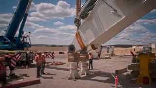 Liebherr  R 9800 Mining Excavator Ship to Site Timelapse [upl. by Atrebor]