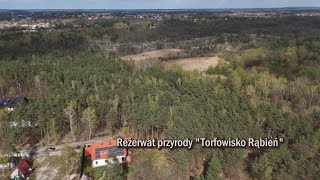 ŁÓDŹ Z LOTU PTAKA  Torfowisko Rąbień [upl. by Ailla]