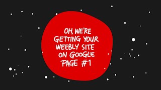 Weebly SEO How to Catapult Your Weebly Website to the Top of Google  Weebly Tutorials [upl. by Carrington]