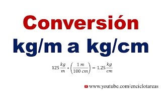 Convertir de kgm a kgcm [upl. by Nagel]