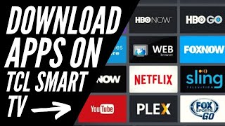 How To Download Apps on TCL Smart TV [upl. by Ahsenom]