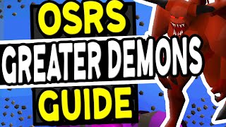 The Ultimate Greater Demons Slayer Guide Old School Runescape [upl. by Adneral]