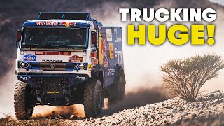 Dakar 2021 Take a Closer Look at the Kamaz Rally Trucks [upl. by Nicholl818]