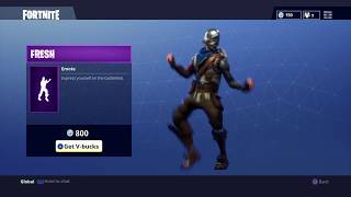 Fresh  Fortnite Battle Royale Dance Emote [upl. by Juditha673]