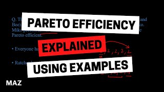 Pareto Efficiency Explained using examples [upl. by Honeyman791]