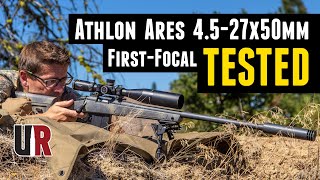 TESTED Athlon Ares BTR GEN2 4527x50mm Riflescope [upl. by Ocirrej]