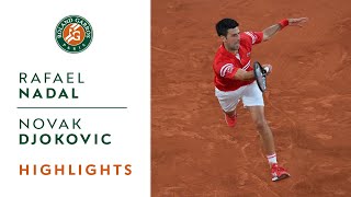 Rafael Nadal vs Novak Djokovic  Semifinal Highlights  RolandGarros 2021 [upl. by Featherstone]