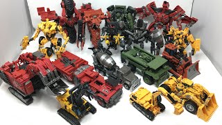 DEVASTATOR TRANSFORM amp COMBINE 8 Transformers Studio Series Constructicons Transformation Tutorial [upl. by Brackett742]