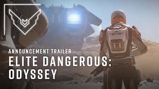 Elite Dangerous Odyssey  Announcement Trailer [upl. by Cosme]