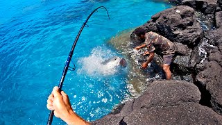 Best Catch n Cook  Primitive Style Grilled Fish And Baked Bananas [upl. by Hiller221]