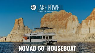 50 Nomad Houseboat  Lake Powell Resorts amp Marinas  Houseboat Rentals [upl. by Cathryn]