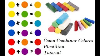 Como combinar colores con plastilina [upl. by Dietrich]