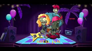 Plants vs Zombies 2  Neon Mixtape Tour Metal Jam Official [upl. by Elbon]