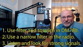 Ham Radio Basics  DM780 CW Decode How To and CwGet [upl. by Tyree]