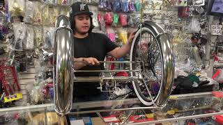 Tricycle conversion kit how to install it how it works by vulture line company [upl. by Blackmun722]