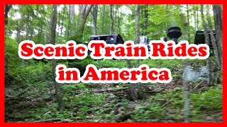 The 5 Most Scenic Train Rides in America  USA Attractions Travel Guide [upl. by Pandolfi]