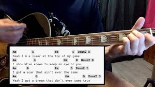 How to play quotScare Easyquot by Mudcrutch [upl. by Ymmij]