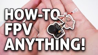 Howto RACE ANY RC Drone or Car w Tiny FPV Camera amp VR Goggles [upl. by Betteann]