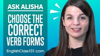 Use the Correct Verb Forms  Basic English Grammar [upl. by Raynah76]