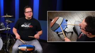 Flam Paradiddle  Drum Rudiment Lesson Drumeo [upl. by Rbma]