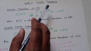 Fourier transform1  Engineering Maths [upl. by Tonjes]