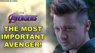 Why Hawkeye is the MOST Important Avenger  Explained in 6 Minutes [upl. by Cheria]