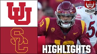 Utah Utes vs USC Trojans  Full Game Highlights [upl. by Zetrom]