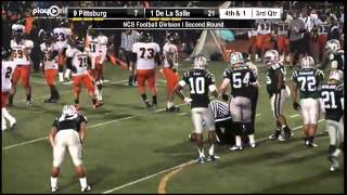 Football  Pittsburg vs De La Salle [upl. by Nitnilc29]