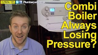 BOILER KEEPS LOSING PRESSURE  WHY AND HOW TO FIX  Plumbing tips [upl. by Swehttam]