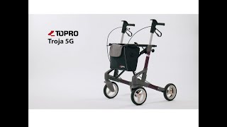 TOPRO Troja 5G Rollator  Steady safe and modern [upl. by Clapper]