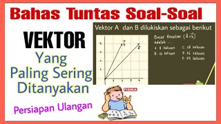 Fisika Kelas 10  Bahas Tuntas Soal Vektor Part 1 [upl. by Liuqa440]