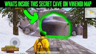 PUBG Mobile Vikendi Map CAVE  WHATS INSIDE THIS SECRET CAVE   BEST LOOT EVER [upl. by Ecirb617]