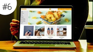 6 How To Make ECommerce Website Using HTML CSS And Bootstrap Step By Step [upl. by Bentlee]