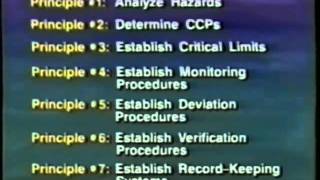 HACCP The Hazard Analysis and Critical Control Point System [upl. by Amadus]