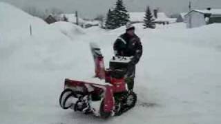 Honda HSM1336iC Hybrid Snowblower [upl. by Eelyek567]