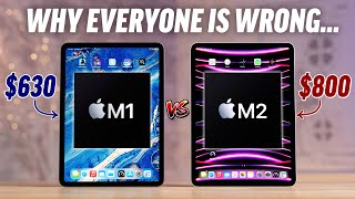 M1 vs M2 iPad Pro 2022  ULTIMATE Comparison [upl. by Onaicul]