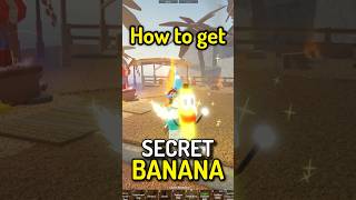 How To Get SECRET Banana Fish in Roblox Fisch [upl. by Orimar]