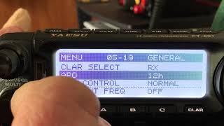 Yaesu FT891 Initial settings [upl. by Allyson915]