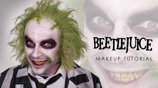 BEETLEJUICE Halloween Makeup Tutorial  Shonagh Scott [upl. by Bord]