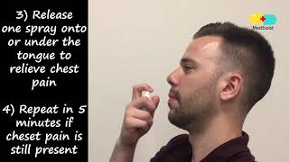 MedEssist Guide to Using Nitroglycerin Spray [upl. by Axe180]