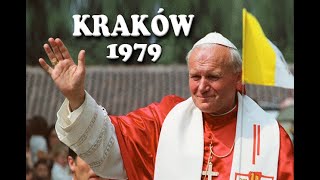 19790610 Jan Paweł II w Krakowie na Błoniach [upl. by Ortrud]